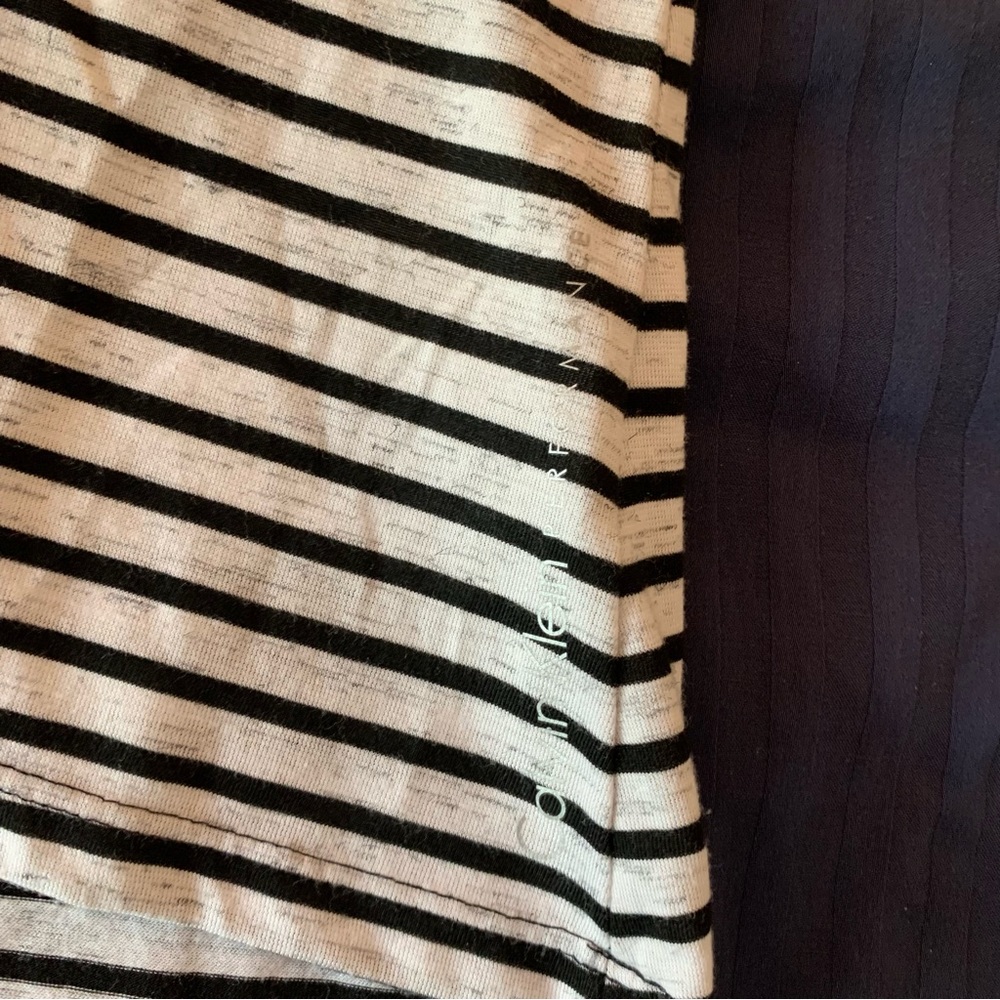 Calvin Klein Performance Quick Dry Striped Shirt Size Small - Picture 4 of 6